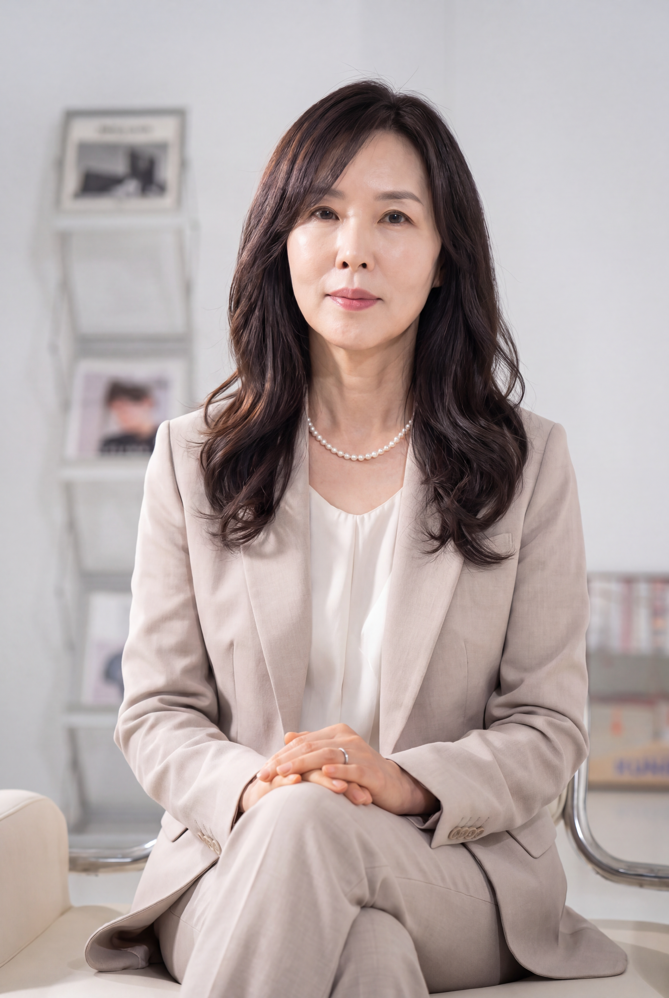 인터뷰 중인 장은경 본부장