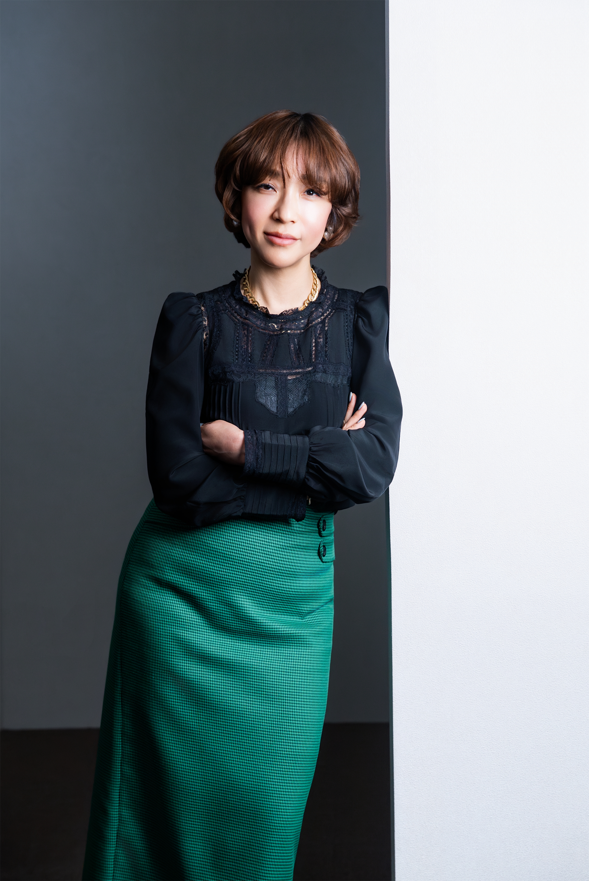 인터뷰 중인 김윤아 팀장